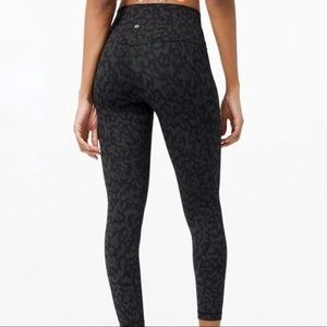 Lululemon Align High Rise Pant 25” Leopard